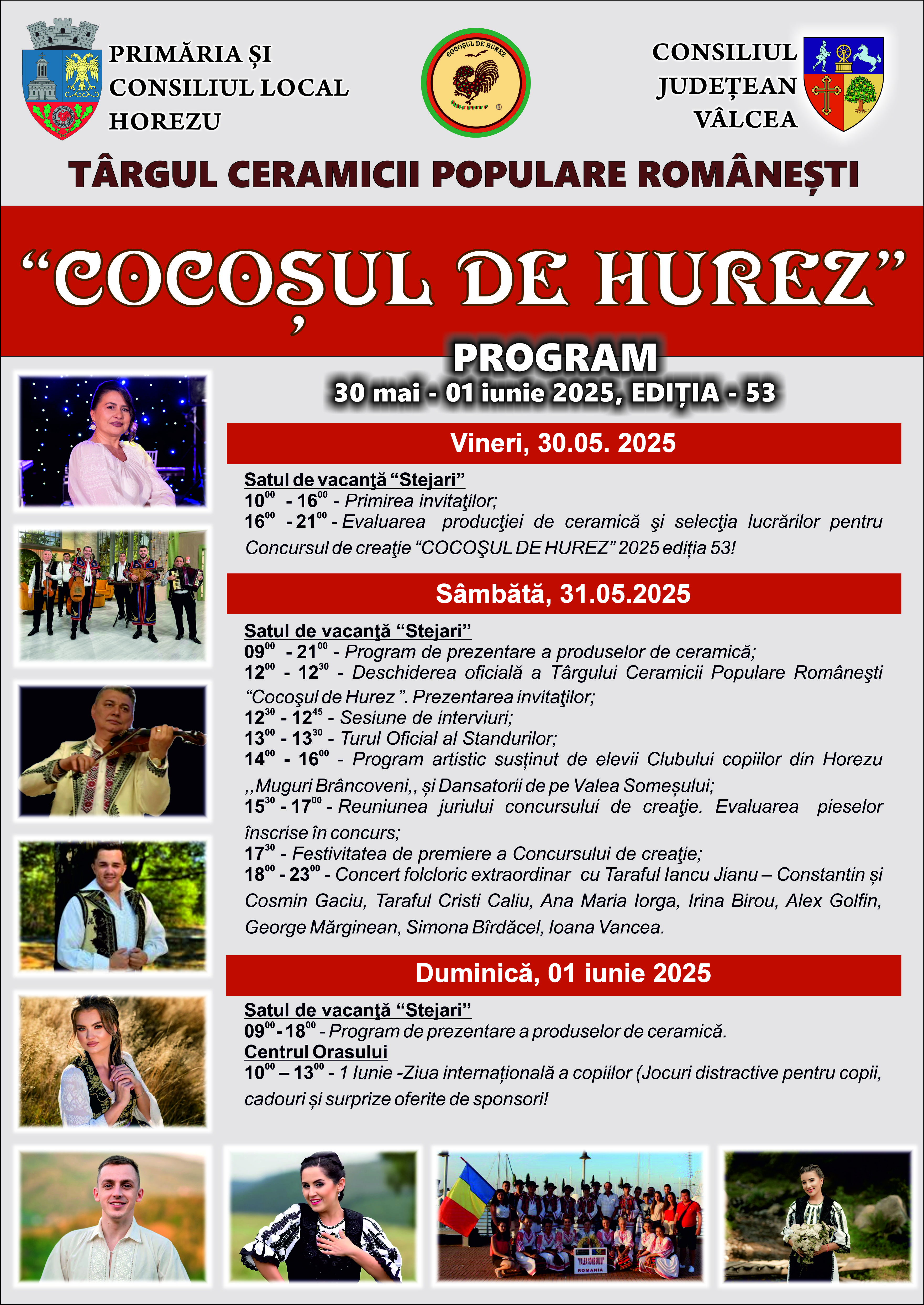 Program Cocosul de Hurez 2025
